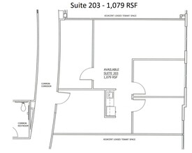 2500 NE Green Oaks Blvd, Arlington, TX à louer Plan d’étage- Image 2 de 2