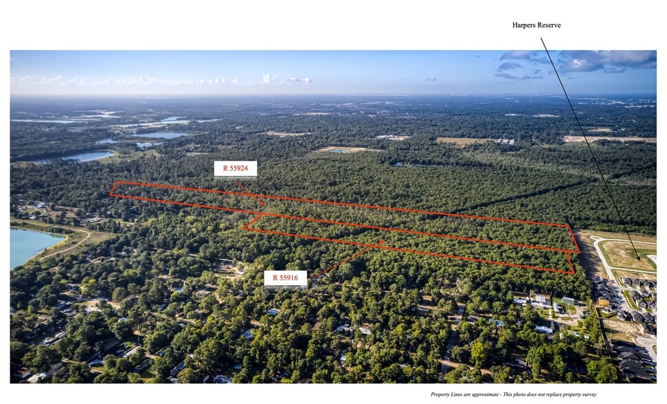 53.8 Acres off Hwy 242, Conroe, TX à vendre - Photo principale - Image 1 de 6