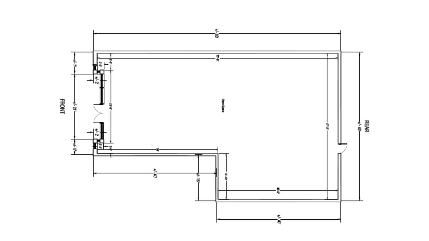 230 Rodi & Frankstown Rd, Pittsburgh, PA for lease Floor Plan- Image 1 of 2