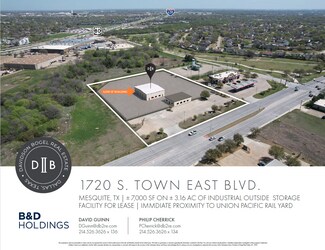 Plus de détails pour 1720 S Town East Blvd, Mesquite, TX - Industriel à louer