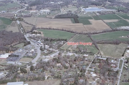 4165 Haywood Rd, Mills River, NC à vendre - Aérien - Image 3 de 8