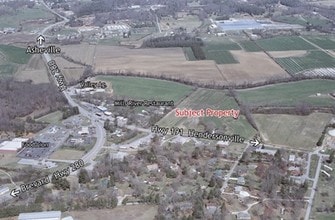 4165 Haywood Rd, Mills River, NC - Aérien  Vue de la carte