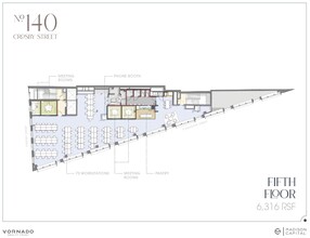 140 Crosby St, New York, NY à louer Plan d  tage- Image 1 de 5