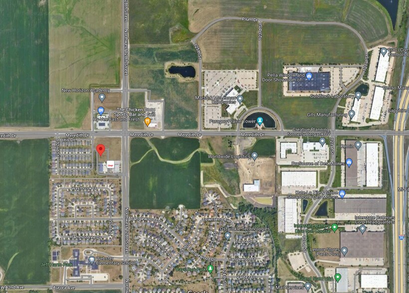 4462 128th St, Urbandale, IA for sale - Site Plan - Image 1 of 1