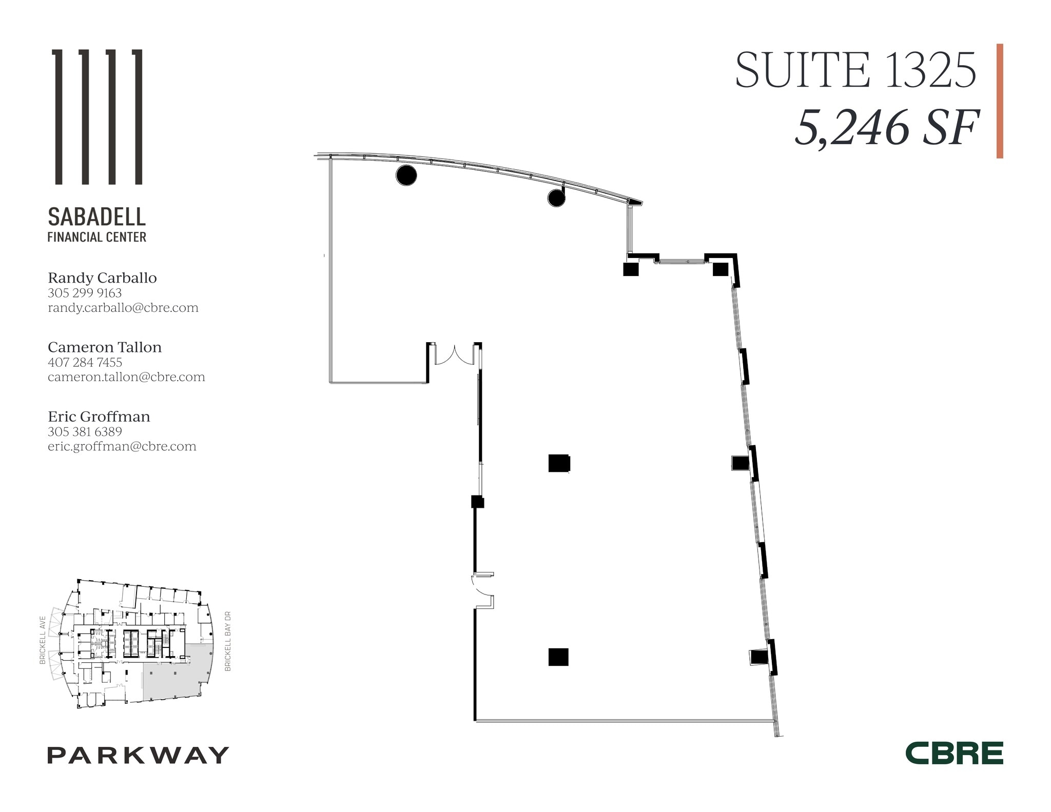 1111 Brickell Ave, Miami, FL for lease Site Plan- Image 1 of 1