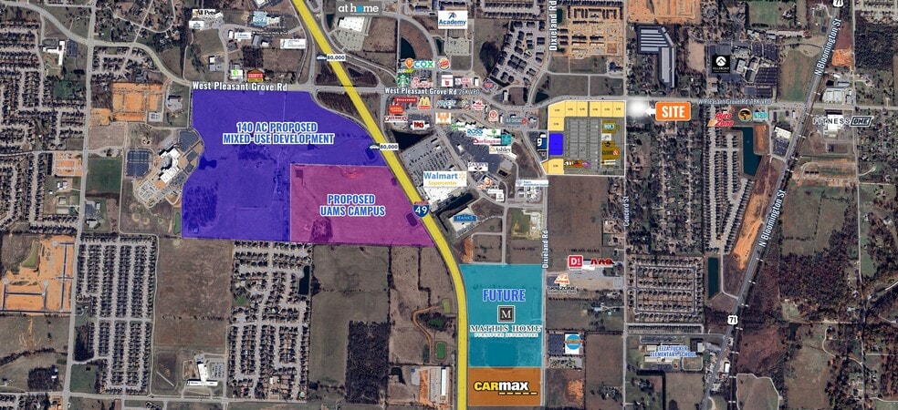 1566 Pleasant Grove, Lowell, AR for sale - Building Photo - Image 3 of 10