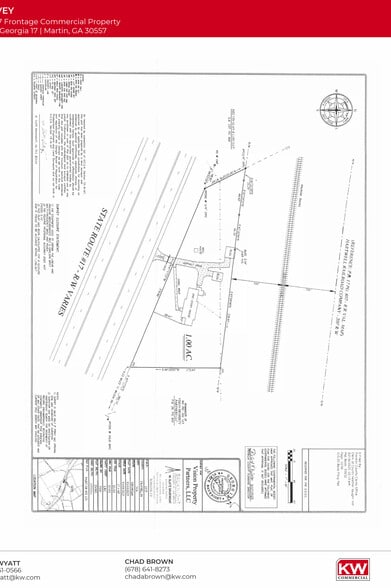 16082 Highway 17, Martin, GA à vendre - Plan cadastral - Image 1 de 2