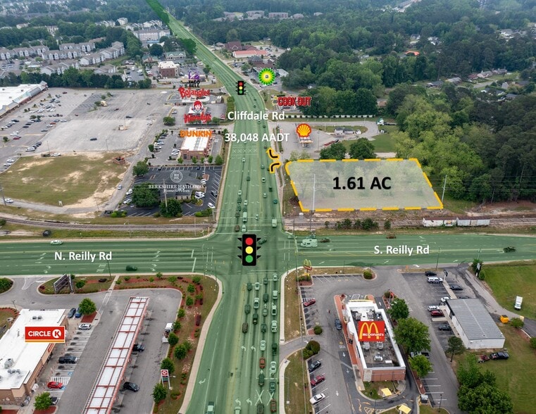 6925 Cliffdale Rd, Fayetteville, NC for sale - Building Photo - Image 2 of 5