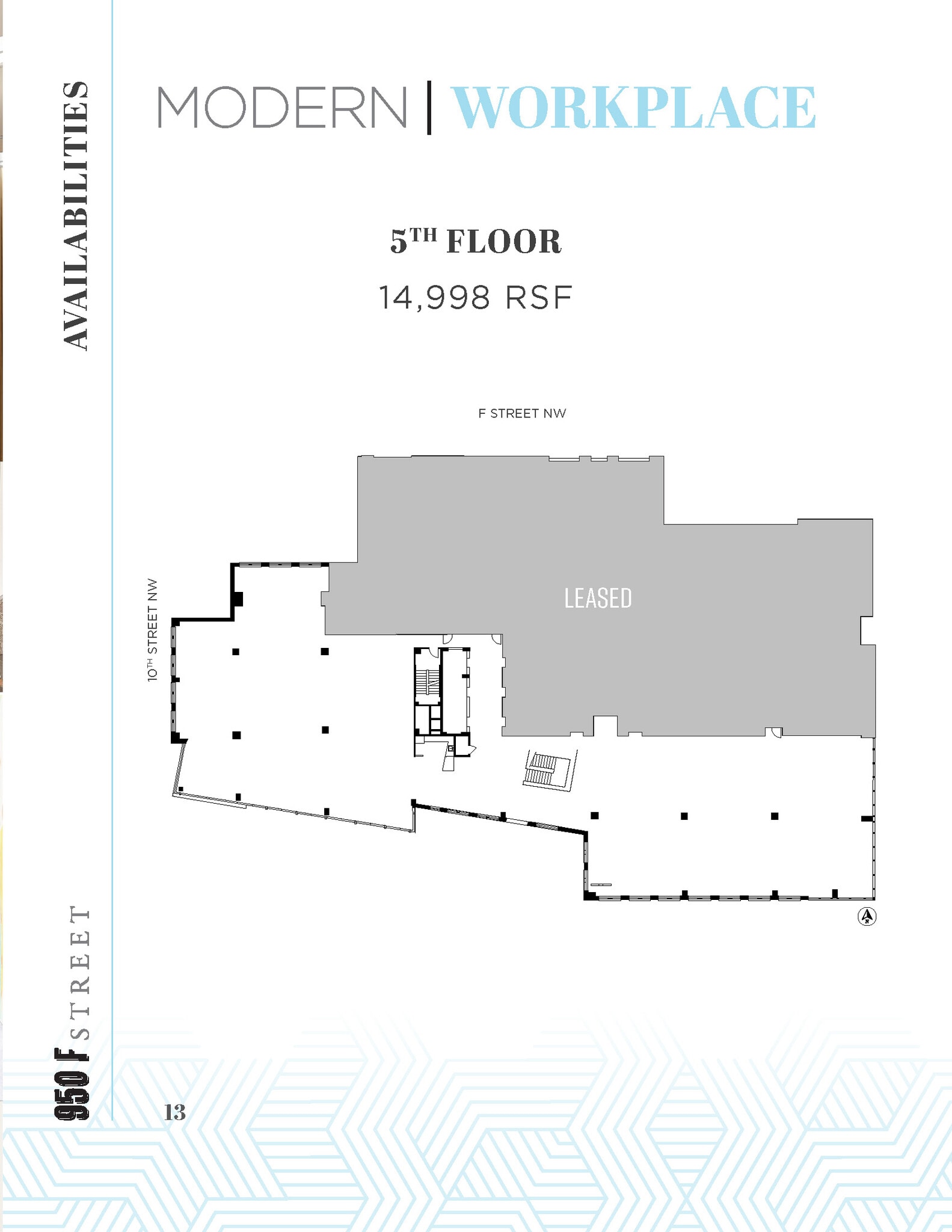 950 F St NW, Washington, DC for lease Floor Plan- Image 1 of 1
