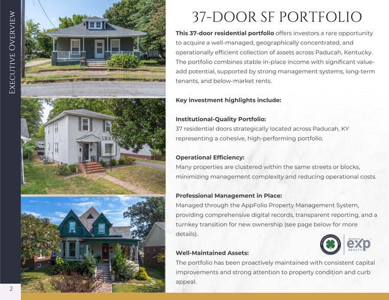 37-Door SF Portfolio, Paducah KY portefeuille de 1 propriétés à vendre sur LoopNet.ca - Photo du bâtiment - Image 2 de 14