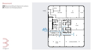 Chamberlain Sq, Birmingham à louer Plan de site- Image 1 de 1