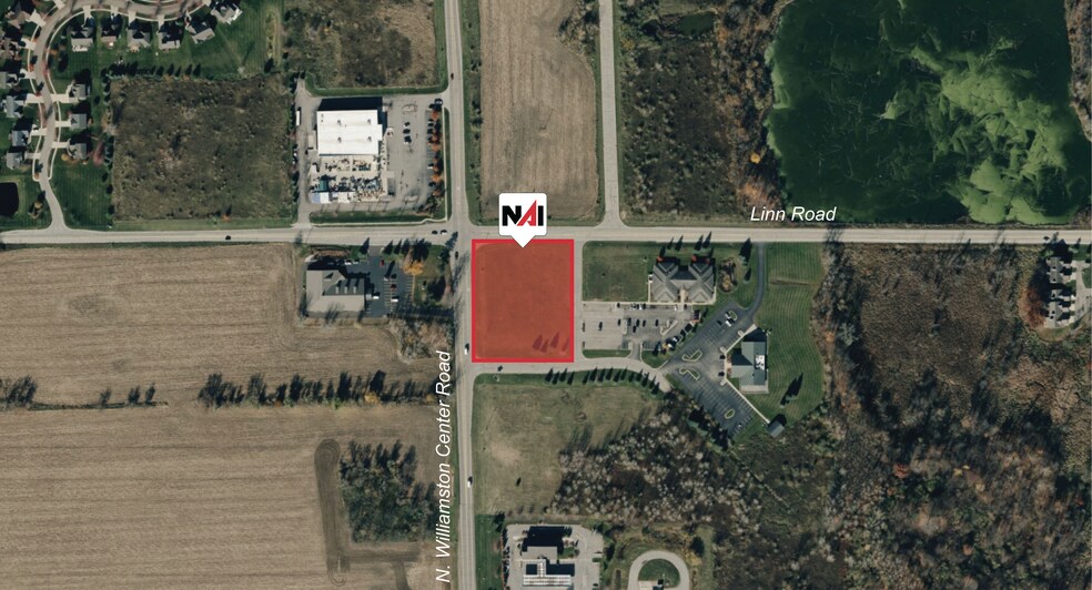 101 Williamston Center Rd, Williamston, MI à vendre - Aérien - Image 2 de 2