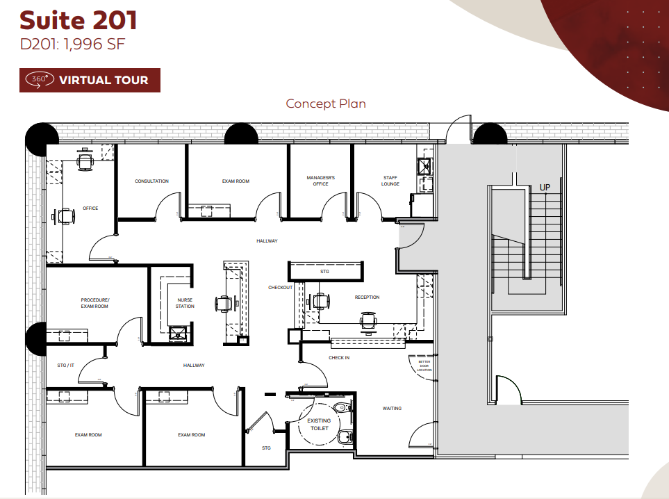 477 N El Camino Real, Encinitas, CA for lease Floor Plan- Image 1 of 1