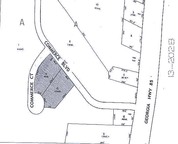 808 Commerce Blvd, Riverdale, GA à vendre - Plan cadastral - Image 2 de 56