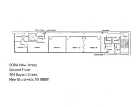 104 Bayard St, New Brunswick, NJ for lease Floor Plan- Image 1 of 1
