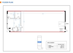 55 Queens Plate Dr, Toronto, ON for lease Floor Plan- Image 1 of 1