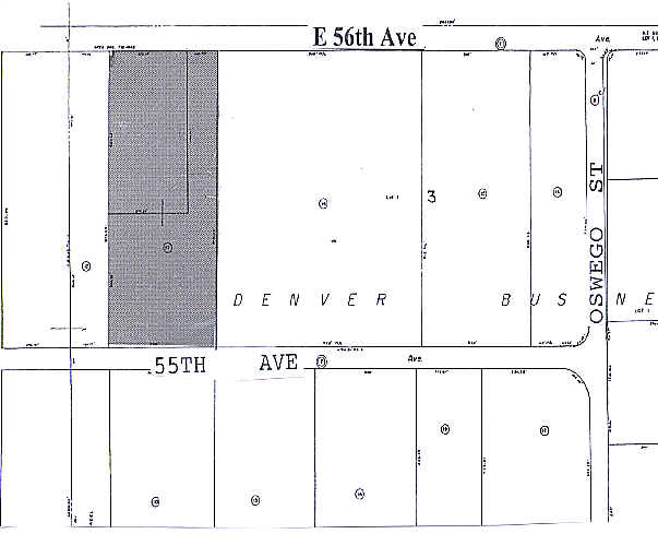 11440 E 56th Ave, Denver, CO for lease - Plat Map - Image 2 of 5