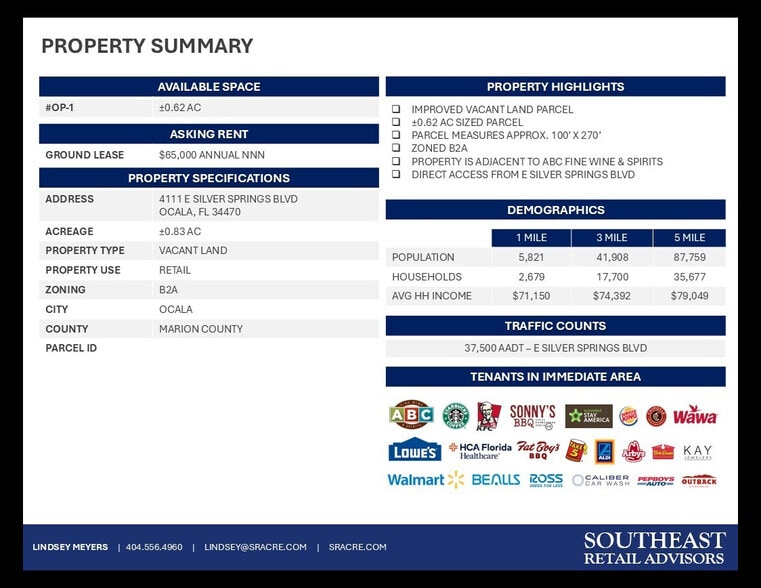 Silver Springs Boulevard, Ocala, FL for lease - Building Photo - Image 2 of 6