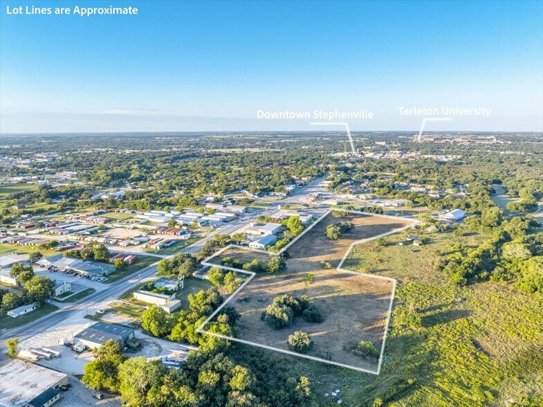 1401 E Washington St, Stephenville, TX à vendre - Aérien - Image 2 de 34