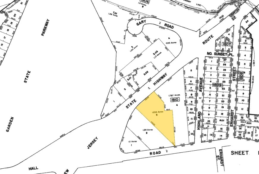 1620 US Highway 22 E, Union Township, NJ for lease - Plat Map - Image 2 of 25
