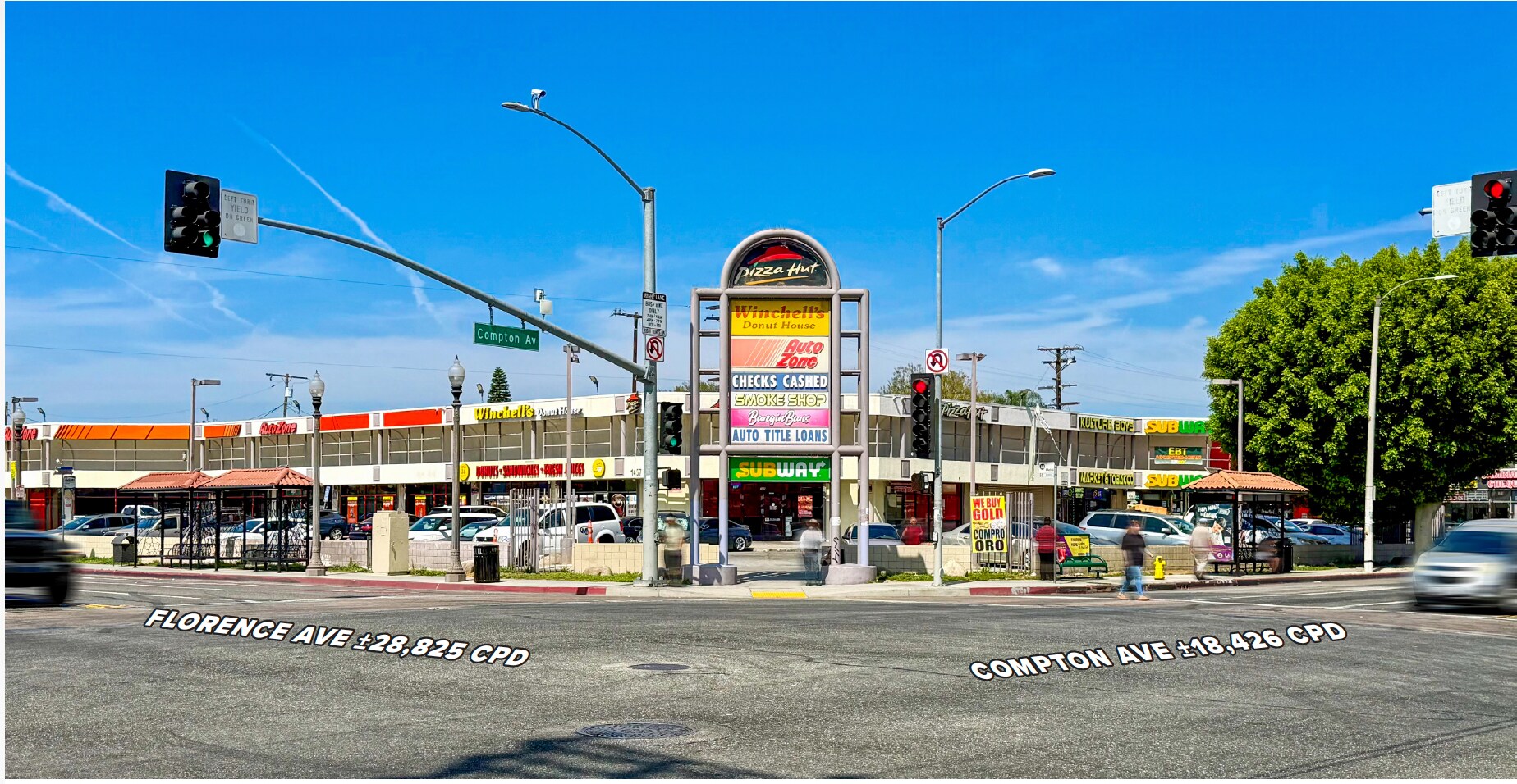 1457 E Florence Ave, Los Angeles, CA for lease Primary Photo- Image 1 of 9