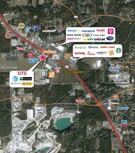 41162-41240 Us-280 Hwy, Sylacauga, AL - AÉRIEN Vue de la carte