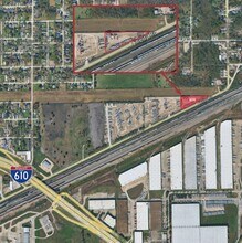 8461 Liberty Rd, Houston, TX - AERIAL  map view