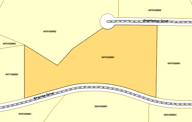 1575 Distribution Ct, Lithia Springs, GA à vendre - Plan cadastral - Image 1 de 1