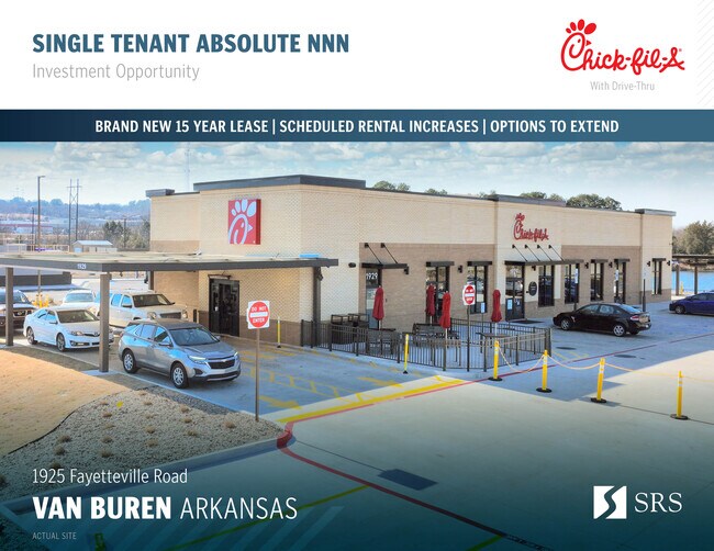 More details for 1925 Fayetteville Rd, Van Buren, AR - Retail for Sale