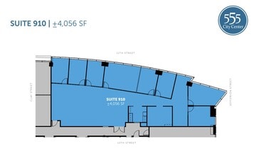 555 12th St, Oakland, CA for lease Floor Plan- Image 1 of 1