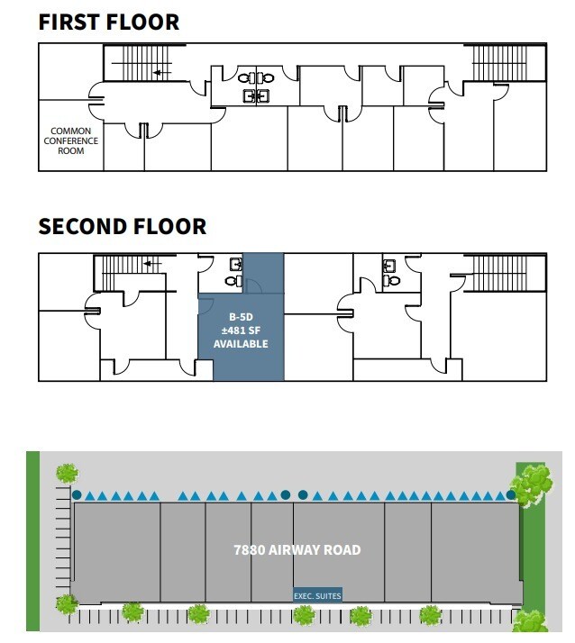 7920 Airway Rd, San Diego, CA for lease Floor Plan- Image 1 of 1