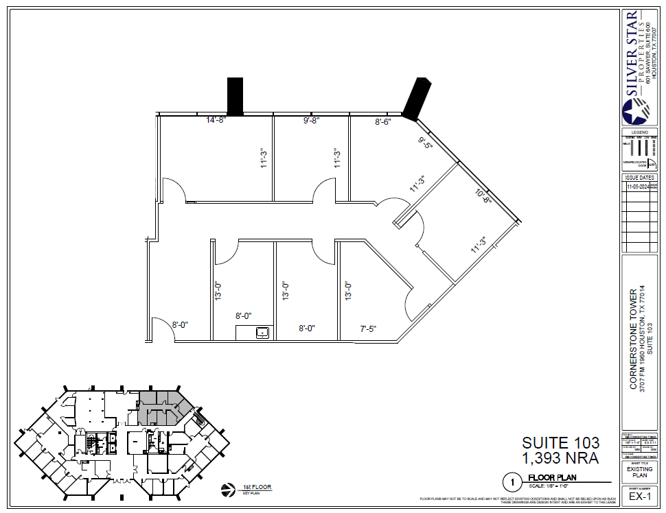 3707 FM 1960 W, Houston, TX à louer Plan d’étage- Image 1 de 1