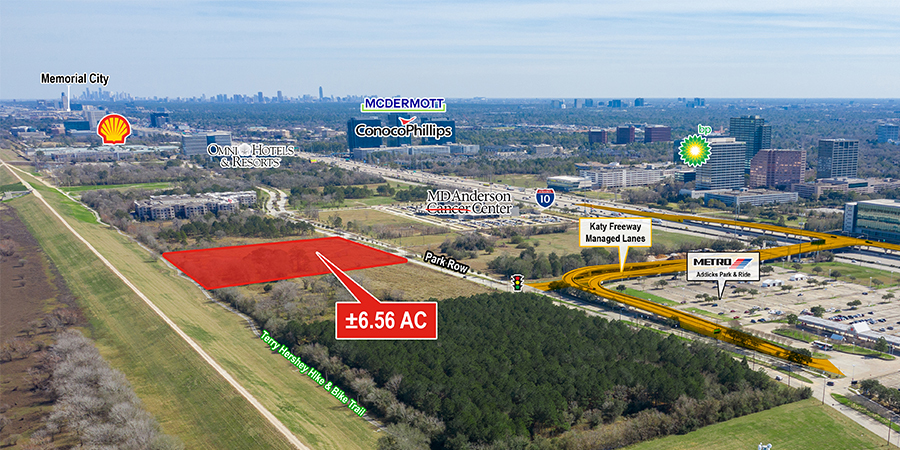 Park Row & Hwy 6, Houston, TX for sale - Aerial - Image 1 of 1