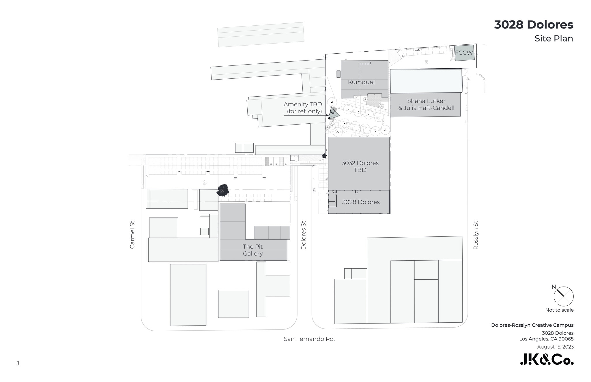 3028 Dolores St, Los Angeles, CA for lease Site Plan- Image 1 of 9