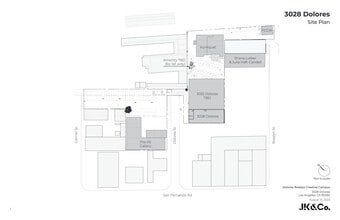 3028 Dolores St, Los Angeles, CA for lease Site Plan- Image 1 of 9