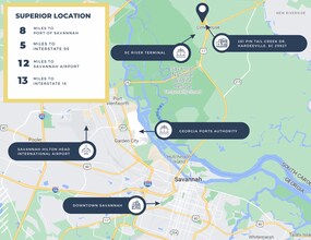 261 Pin Tail Creek Dr, Hardeeville, SC - AERIAL  map view