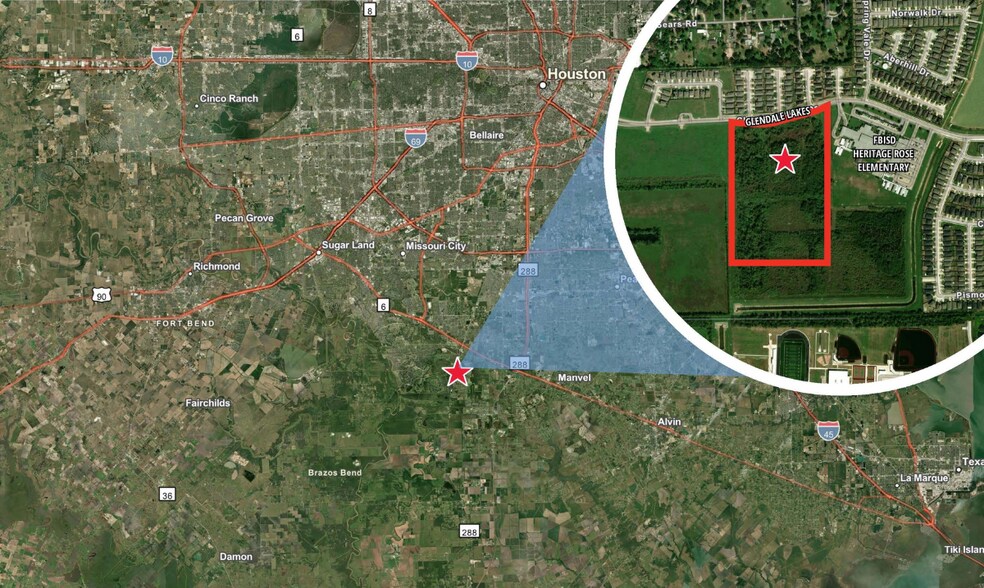 Glendale Lakes Dr, Rosharon, TX for sale - Primary Photo - Image 1 of 2