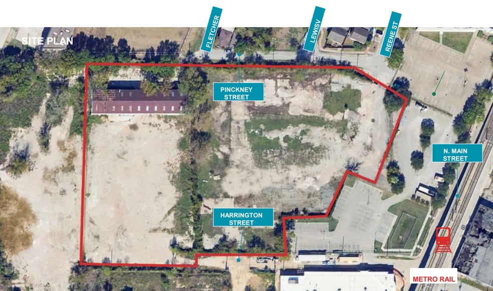 401 Harrington St. & 414 Pinckney St. St, Houston, TX for sale - Site Plan - Image 3 of 3