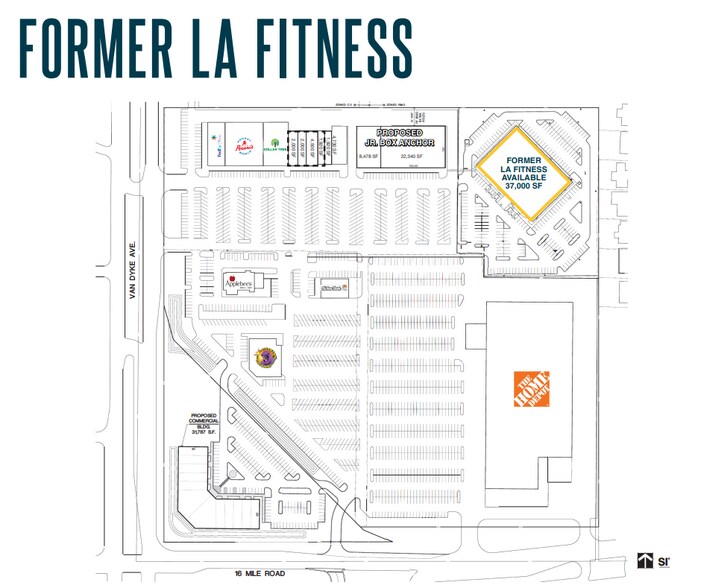 37270 Van Dyke Ave, Sterling Heights, MI à louer - Plan d’étage - Image 3 de 3