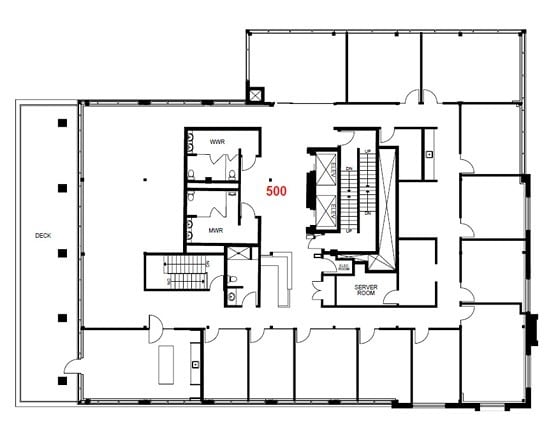 438 11th Ave SE, Calgary, AB for lease Floor Plan- Image 1 of 1