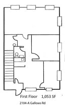 2104 Gallows Rd, Vienna, VA à louer Plan d’étage- Image 1 de 1