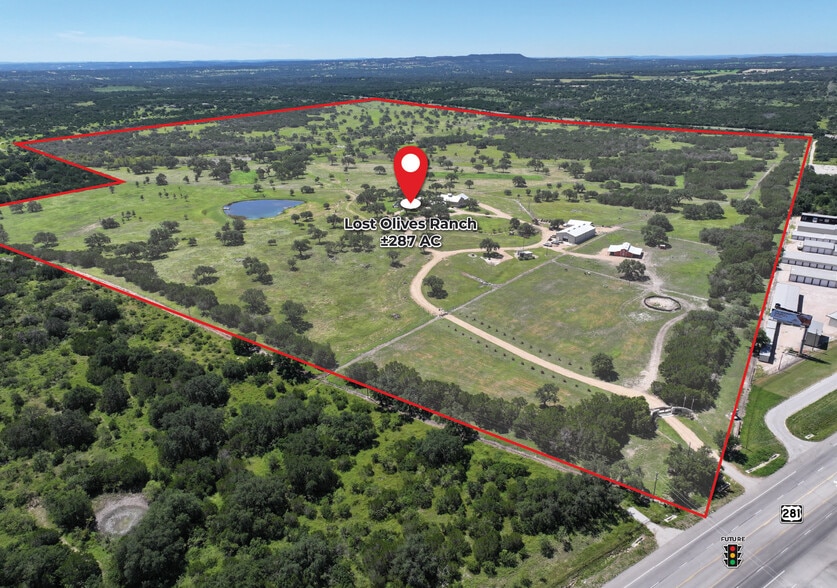 Hwy 71 and 281, Marble Falls, TX for sale - Aerial - Image 3 of 4