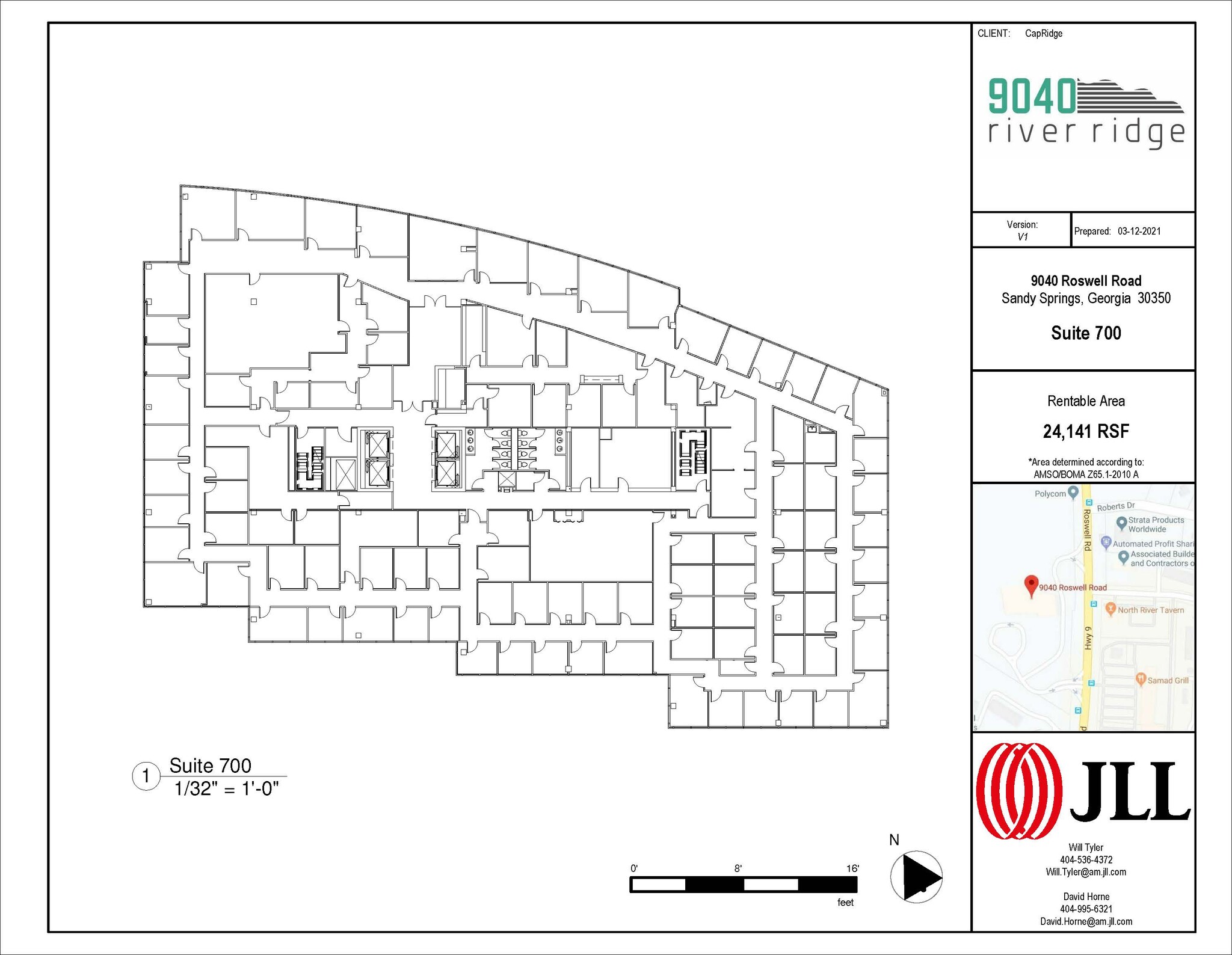 9040 Roswell Rd, Atlanta, GA à louer Plan d  tage- Image 1 de 1