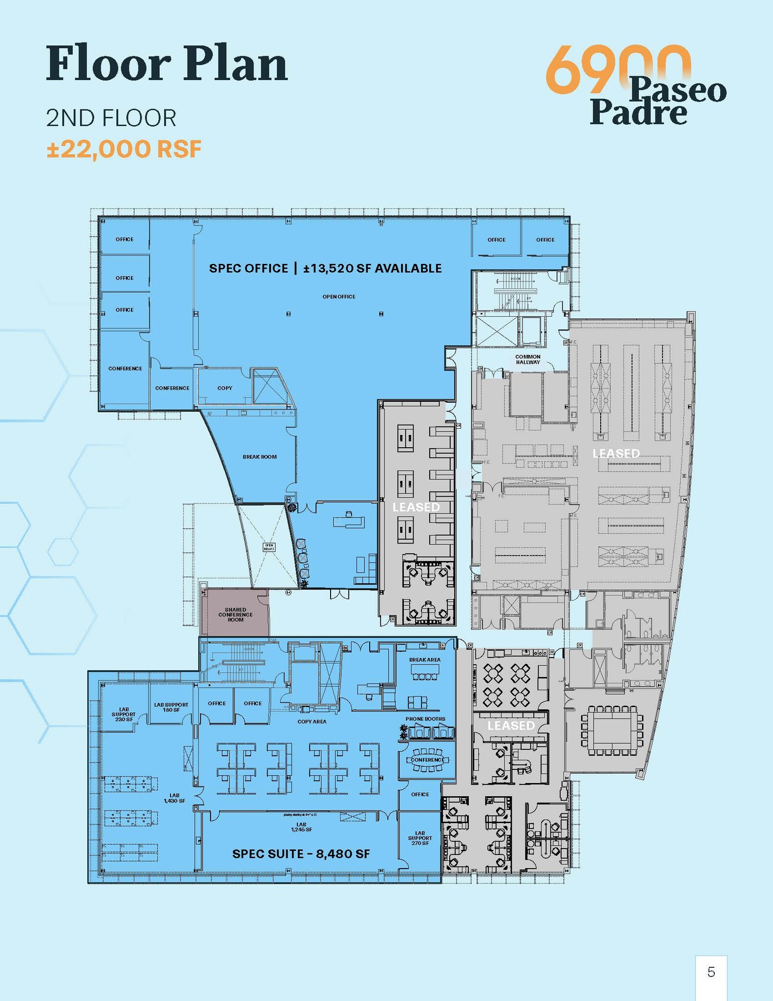 6900 Paseo Padre Pky, Fremont, CA à louer Plan d’étage- Image 1 de 12