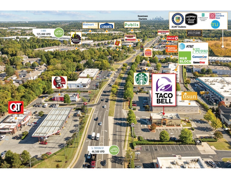 9015 S Tryon St, Charlotte, NC for sale - Building Photo - Image 2 of 4