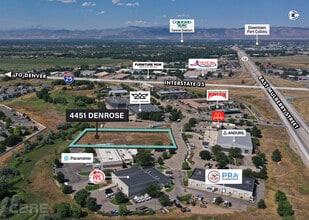 4451 Denrose Ct, Fort Collins, CO - Aérien  Vue de la carte - Image1