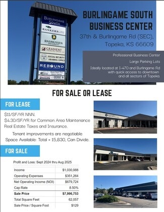 More details for 3722 SW Burlingame Rd, Topeka, KS - Office for Sale