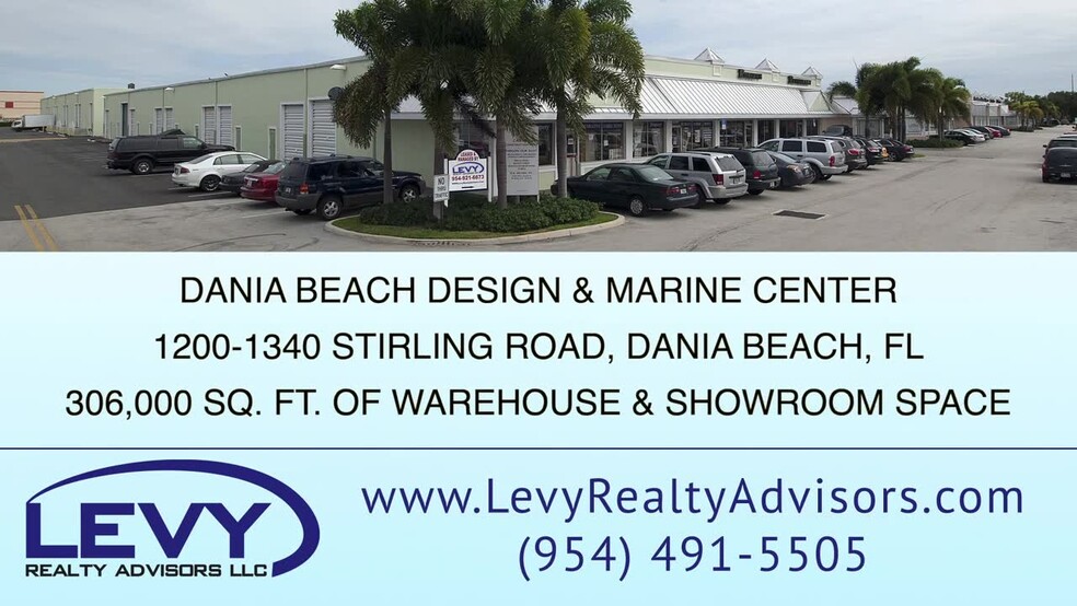 1200-1340 Stirling Rd, Dania Beach, FL à louer - Vid o sur l inscription commerciale - Image 3 de 9