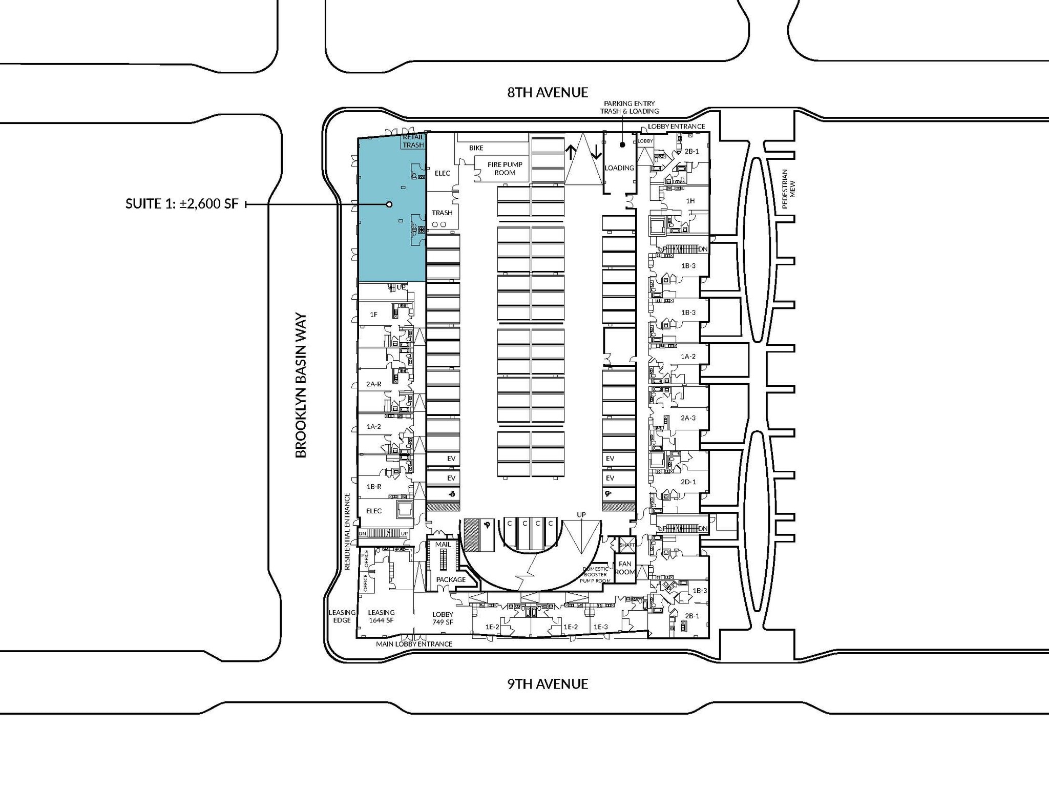 219 9th Ave, Oakland, CA à louer Plan de site- Image 1 de 5