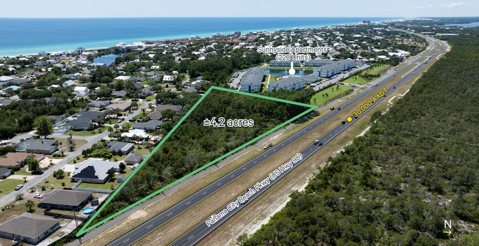 20901 Panama City Beach Pky, Panama City Beach, FL à vendre - Photo du bâtiment - Image 2 de 3